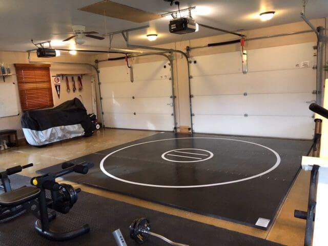 amazing MMA gym at home